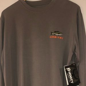 New Hooey Habitat Outdoor Fishing Long Sleeve Shirt Men’s Med